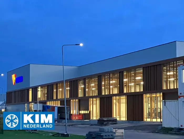 Hypermodern bedrijfspand pand van Visco Visgroothandel