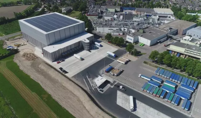 Nieuwbouw duurzaam vrieshuis van Aviko in Steenderen